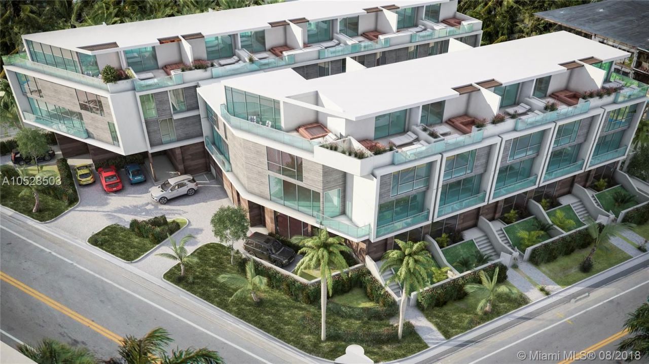 Maison urbaine à Miami, États-Unis, 280 m2 - image 1