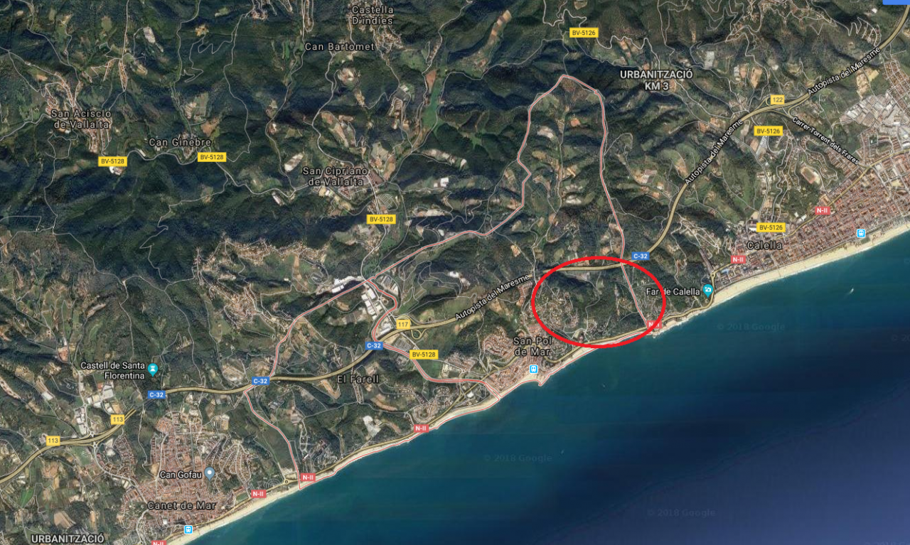 Land on Costa Brava, Spain, 18 hectares - picture 1