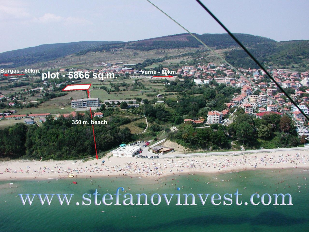 Land in Obzor, Bulgaria, 5 866 sq.m - picture 1