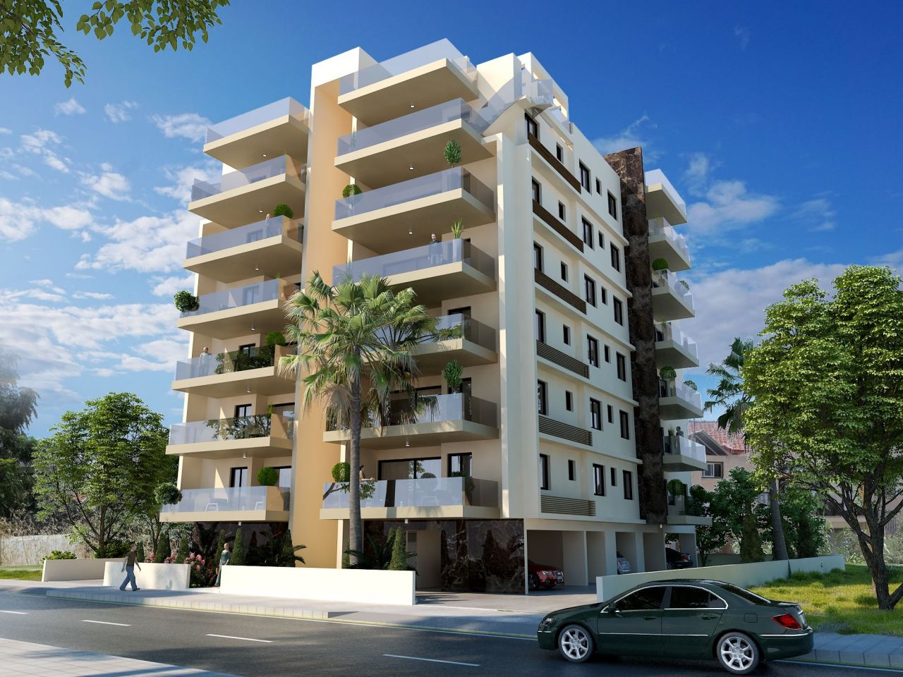 Apartment in Larnaca, Cyprus, 120 sq.m - picture 1