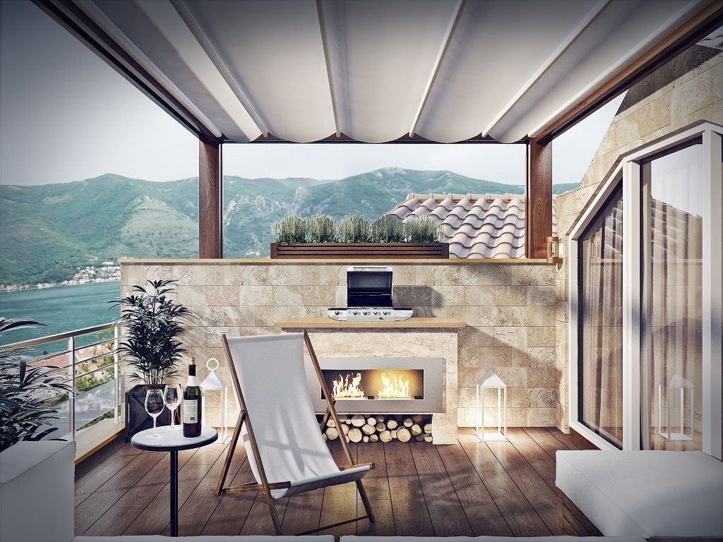 Penthouse in Dobrota, Montenegro, 171 sq.m - picture 1
