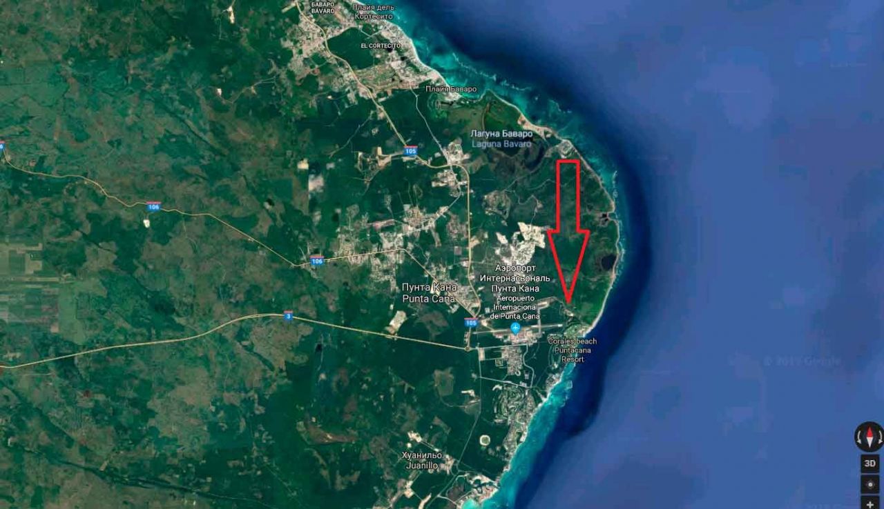 Land in Punta Cana, Dominican Republic, 88 635 sq.m - picture 1