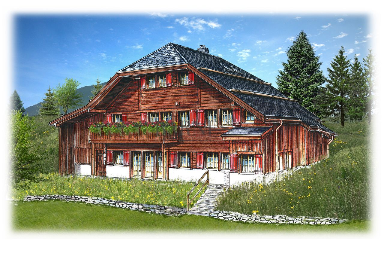 House Rougemont, Switzerland, 1 500 sq.m - picture 1