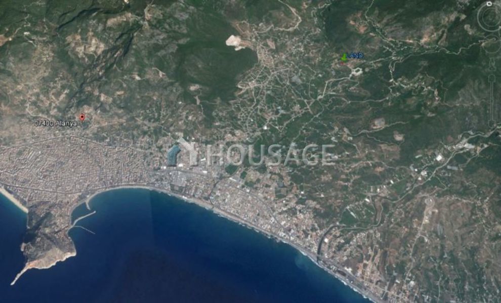 Terrain à Alanya, Turquie, 900 m2 - image 1