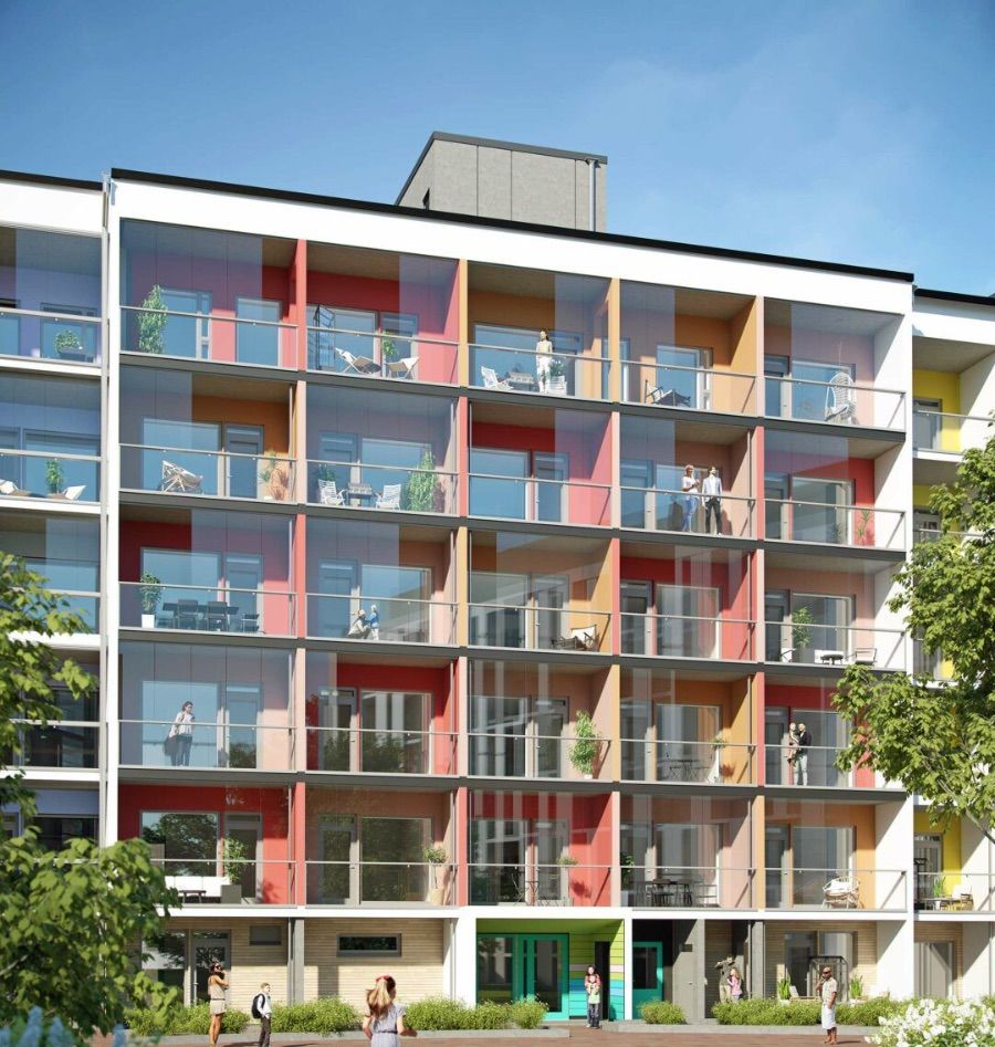 Commercial apartment building in Helsinki, Finland, 100 sq.m - picture 1