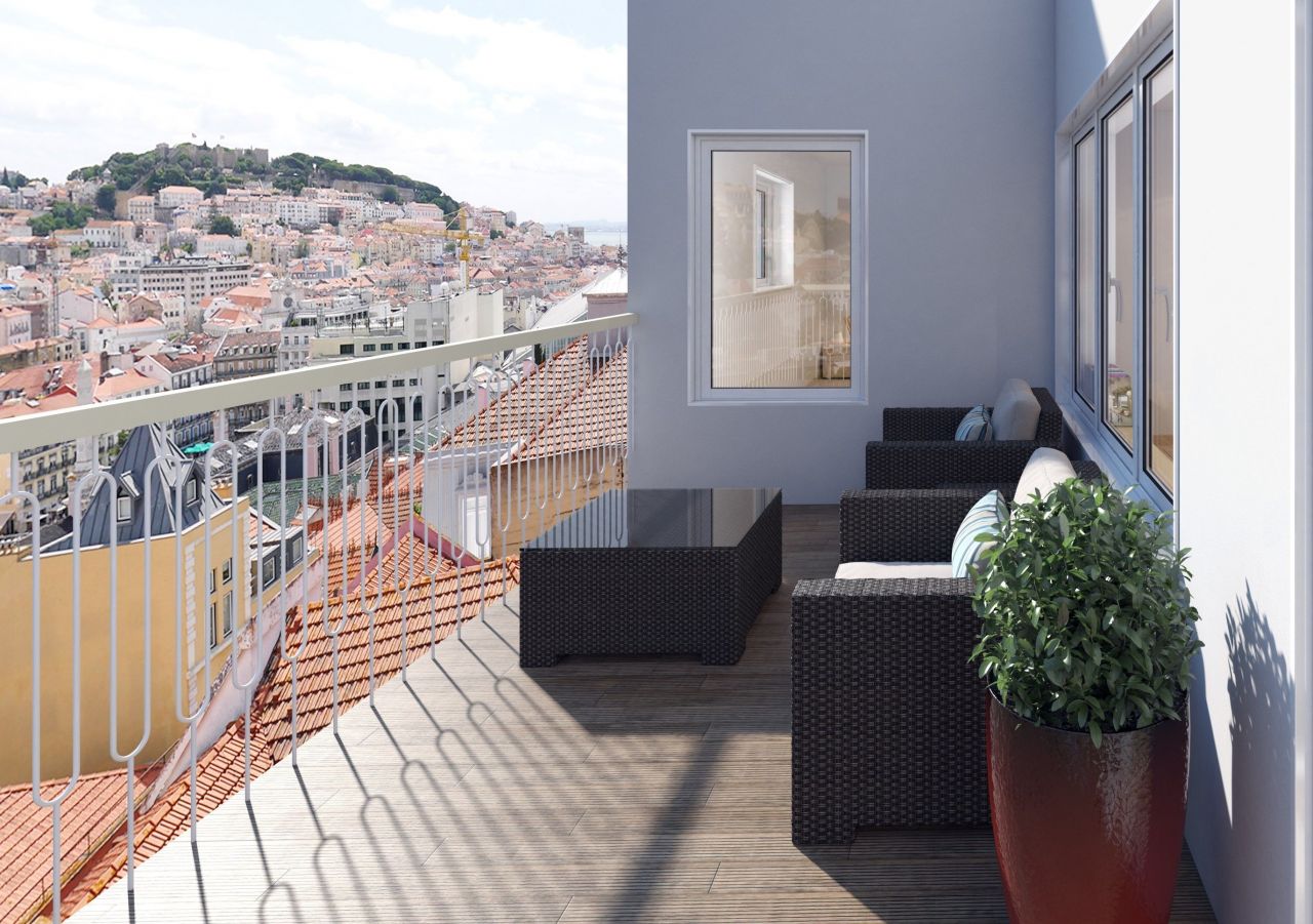 Apartment in Lissabon, Portugal, 54 m2 - Foto 1