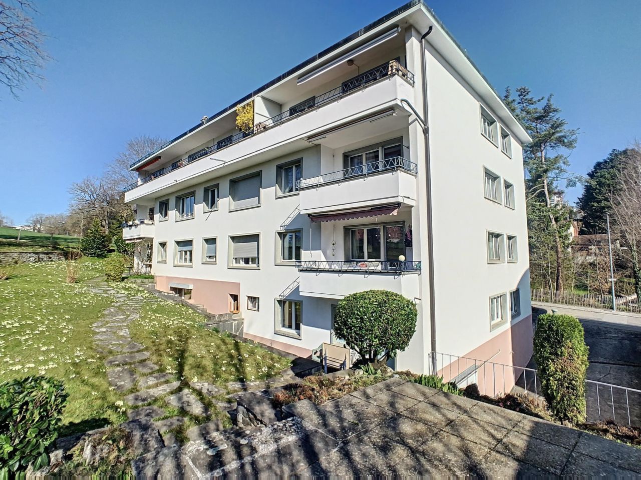 Wohnung in Freiburg, Schweiz, 84 m2 - Foto 1