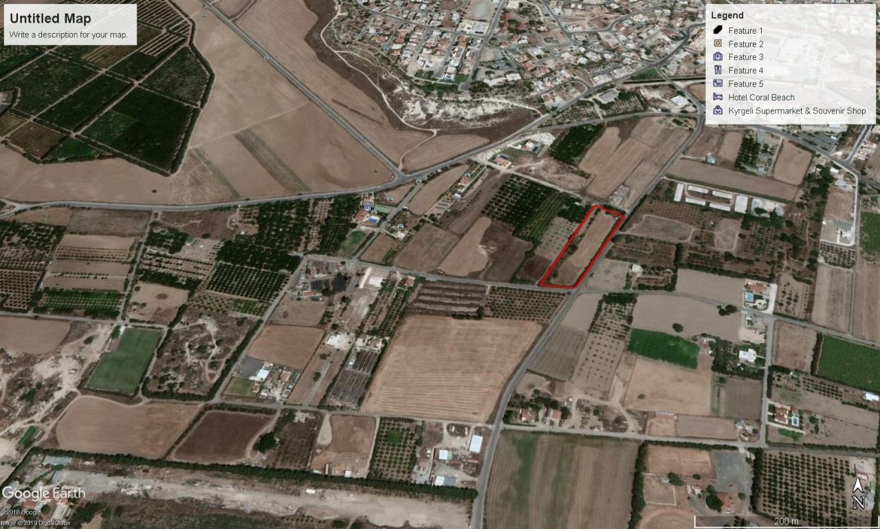 Terreno en Pafos, Chipre, 4 333 m2 - imagen 1