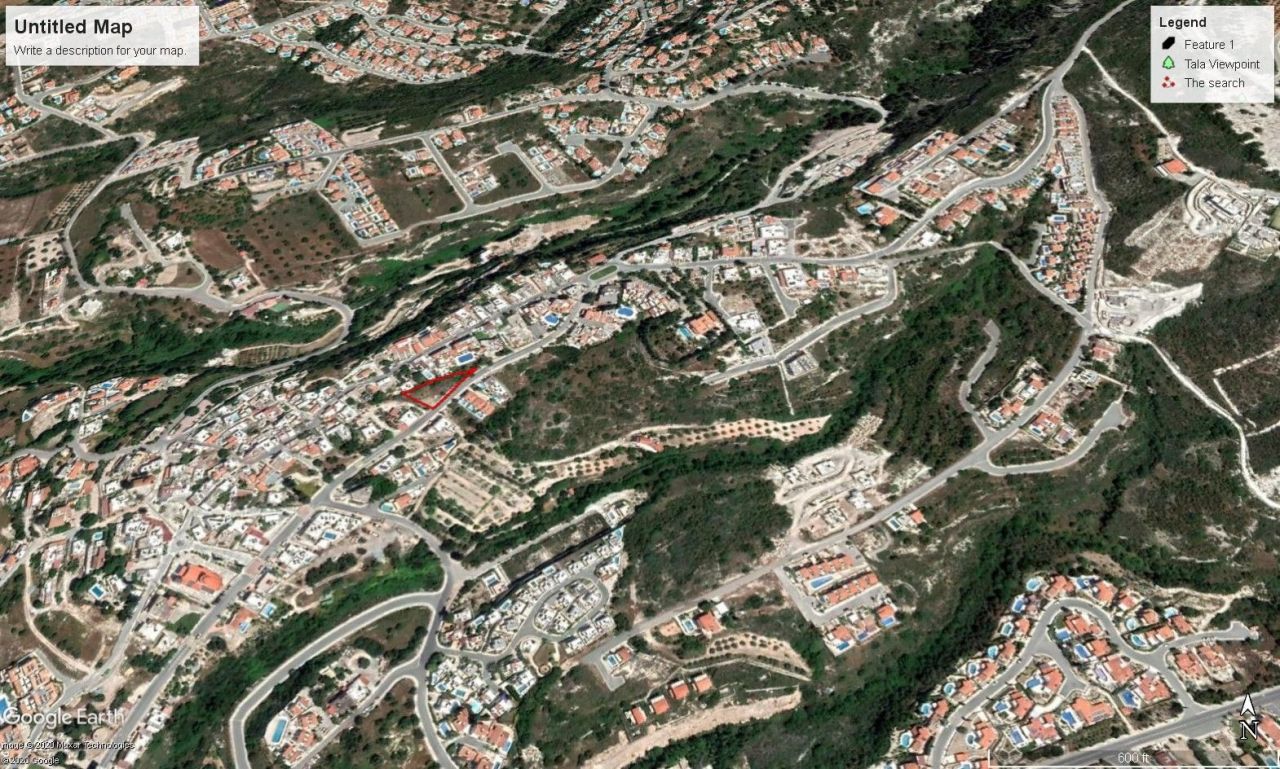 Terrain à Paphos, Chypre, 1 066 m2 - image 1