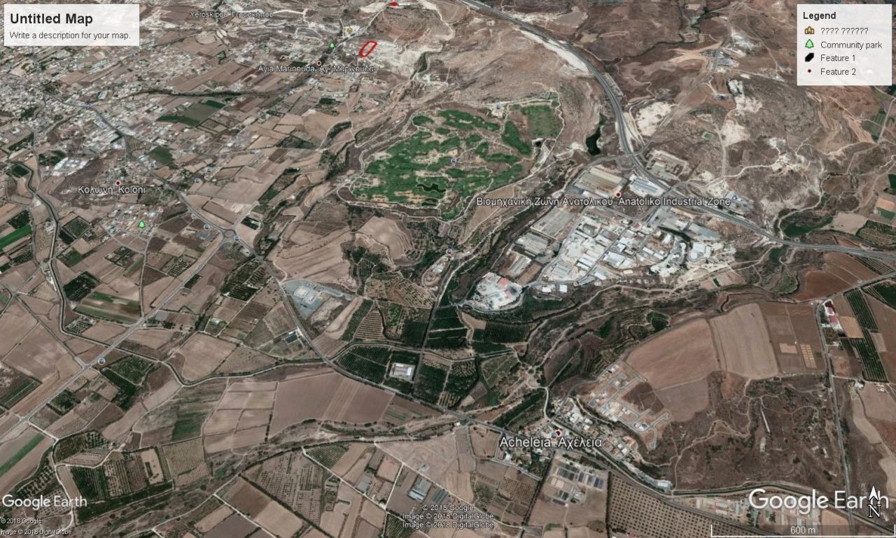 Land in Paphos, Cyprus, 7 300 sq.m - picture 1