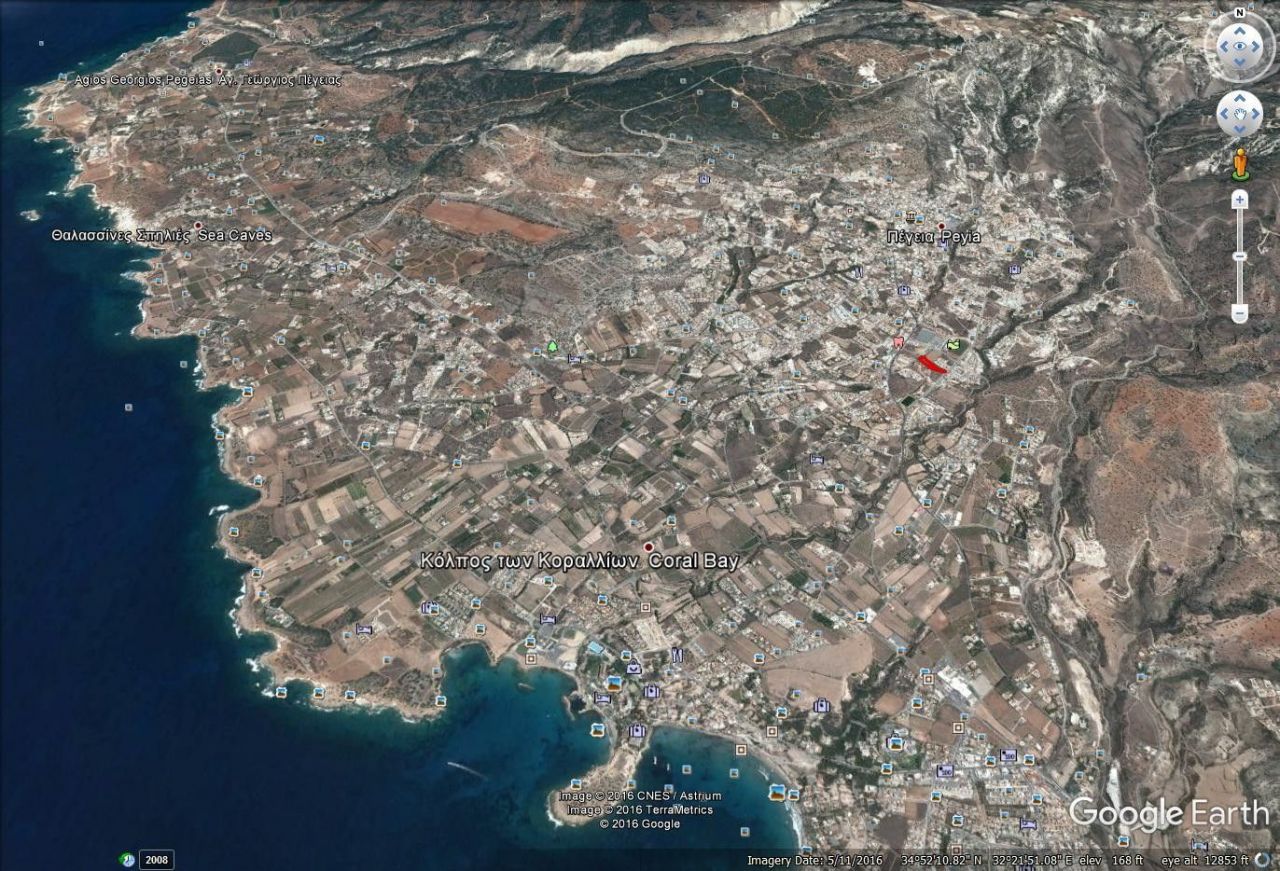 Land in Paphos, Cyprus, 3 011 sq.m - picture 1