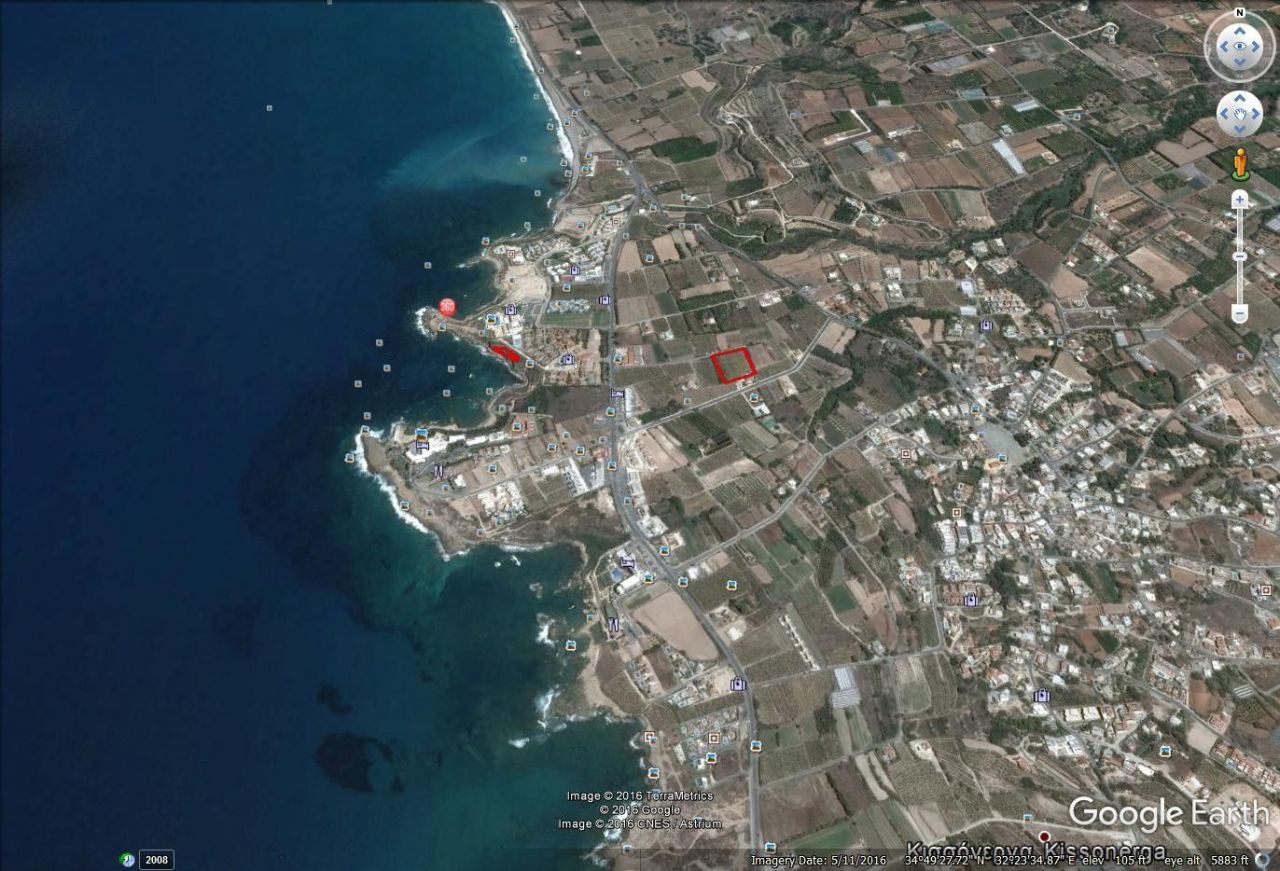 Land in Paphos, Cyprus, 5 909 sq.m - picture 1