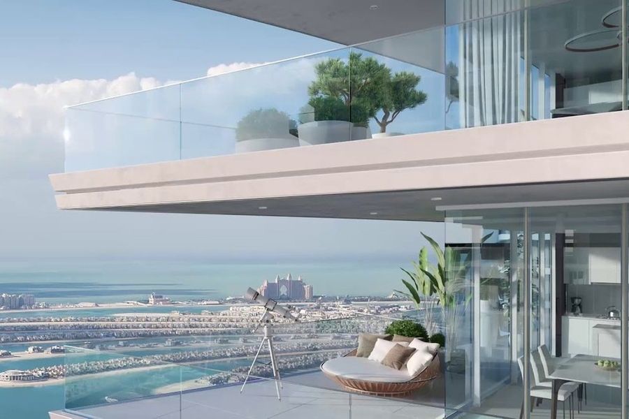 Appartement Emaar Beachfront, EAU, 184 m2 - image 1