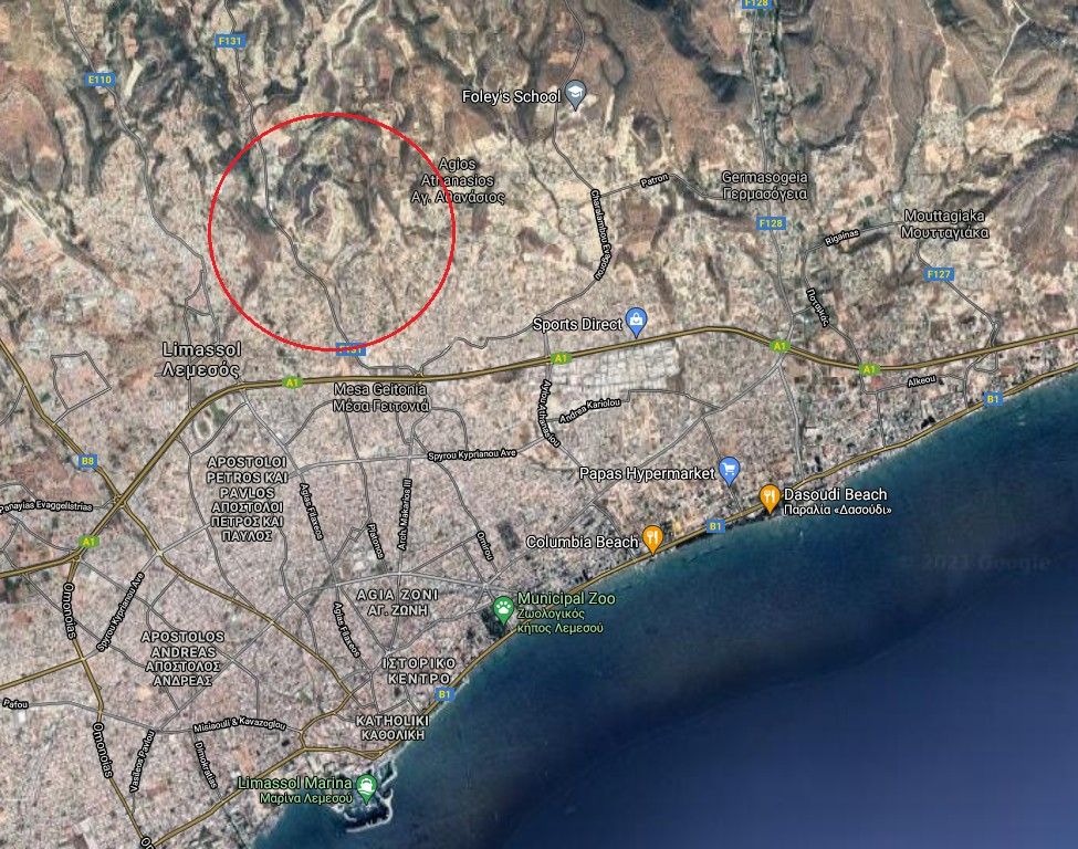 Terrain à Limassol, Chypre, 625 m2 - image 1