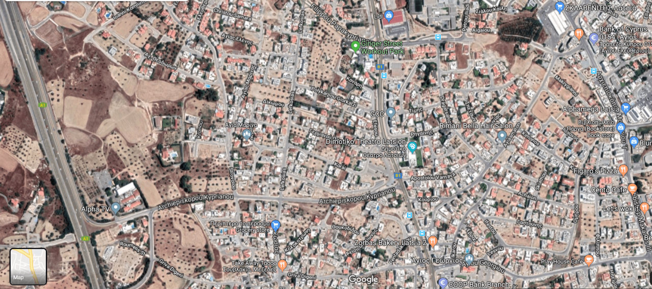 Land in Nicosia, Cyprus, 592 sq.m - picture 1