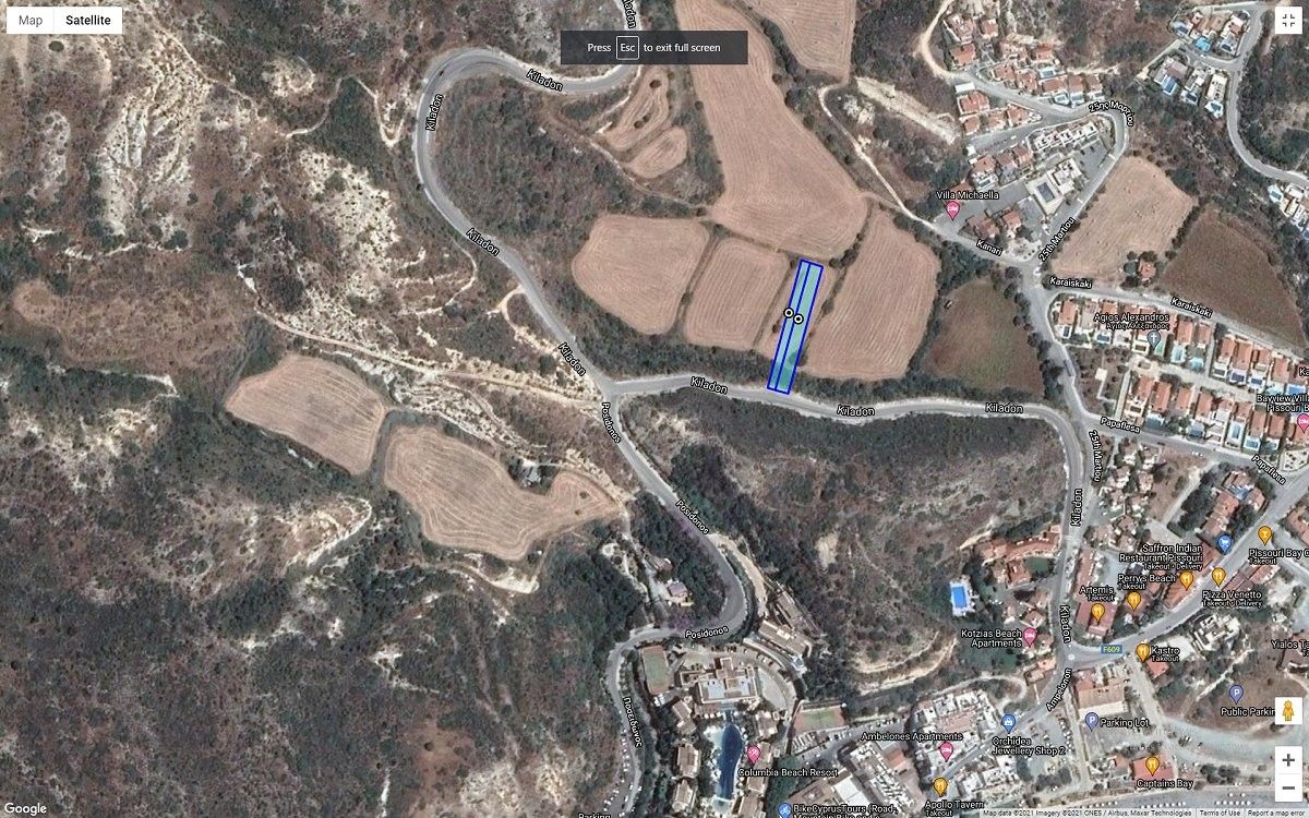 Terrain à Limassol, Chypre, 1 600 m2 - image 1