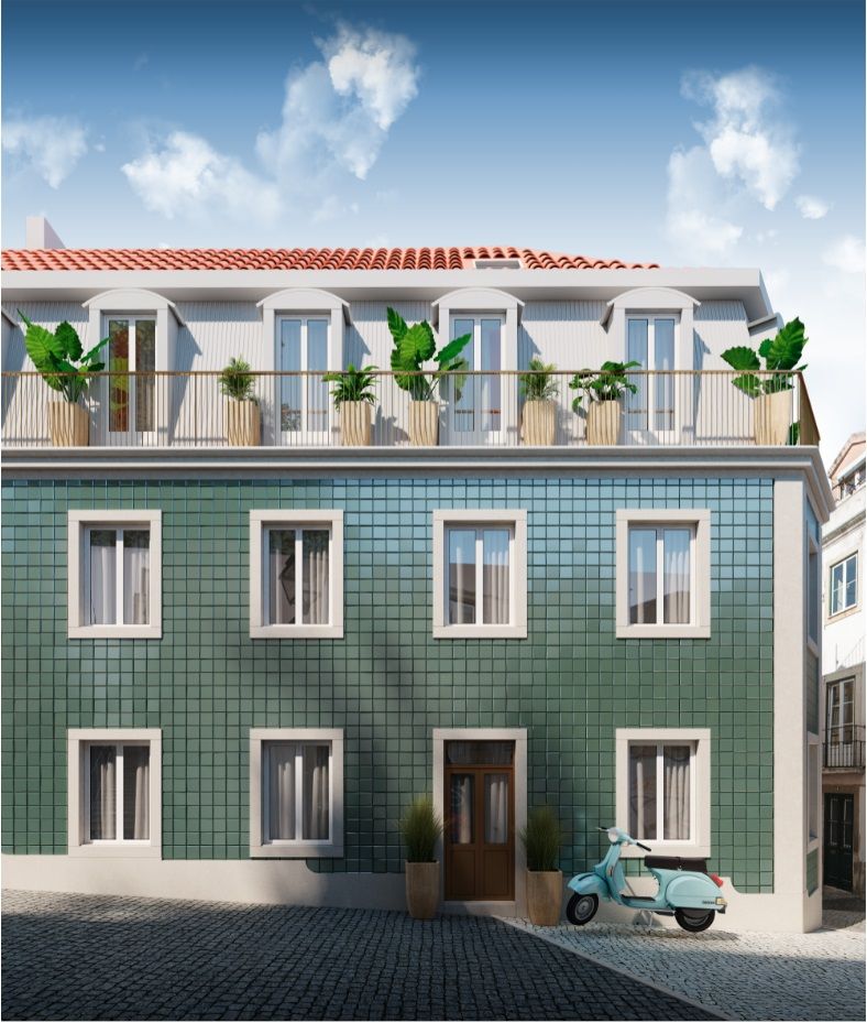 Appartement à Lisbonne, Portugal, 23 m2 - image 1