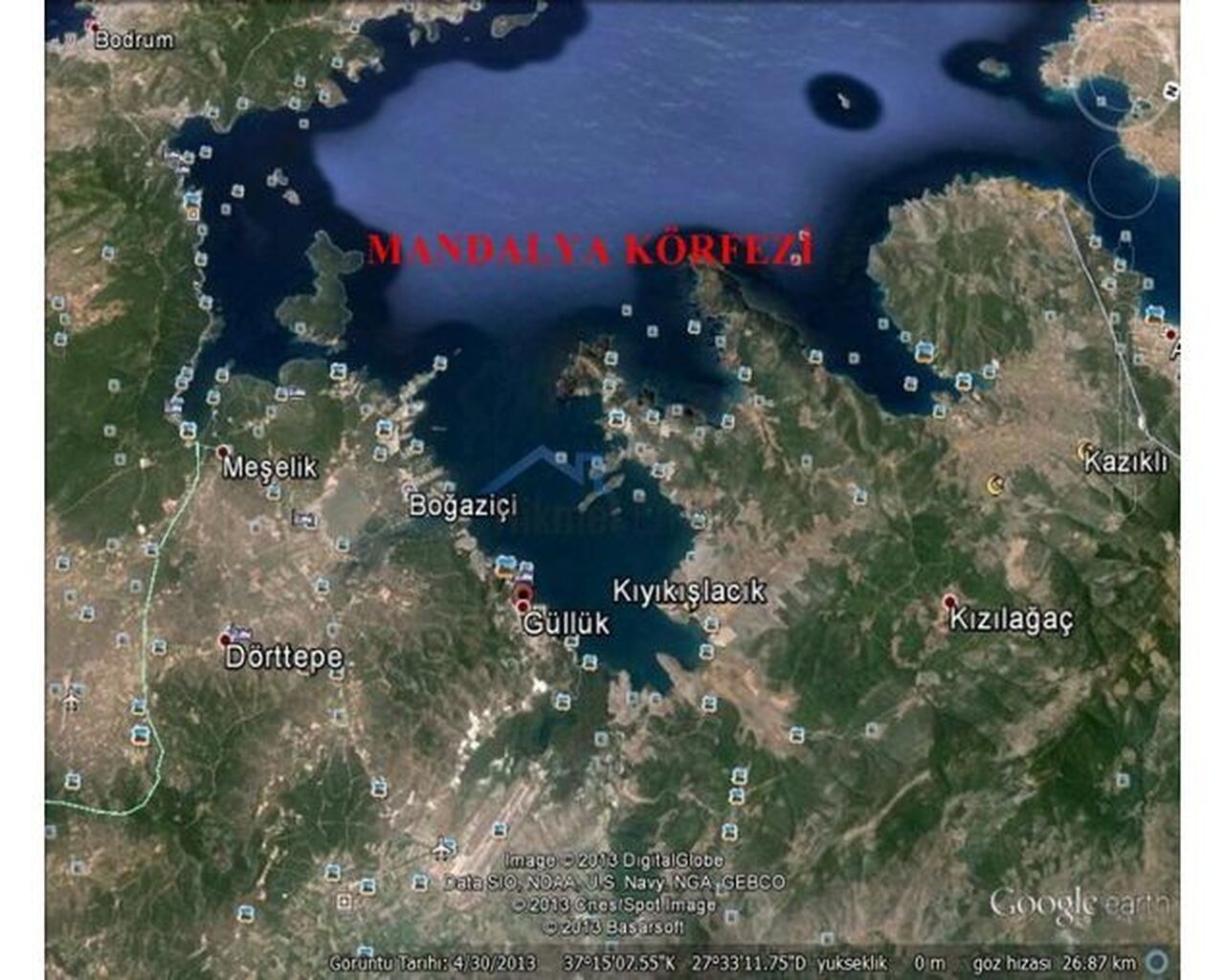 Propiedad comercial en Bodrum, Turquia, 890 000 m2 - imagen 1
