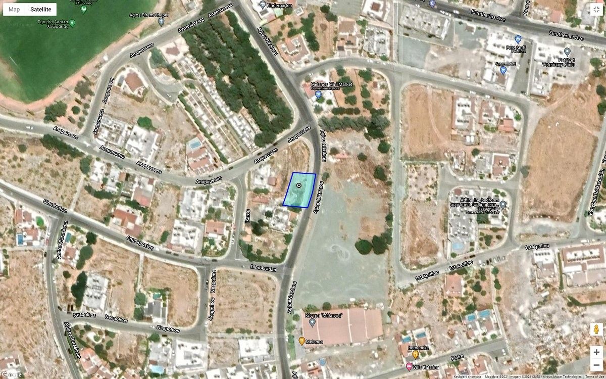 Land in Paphos, Cyprus, 497 sq.m - picture 1