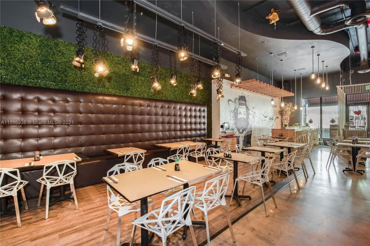 Cafetería, restaurante en Miami, Estados Unidos, 200 m2 - imagen 1