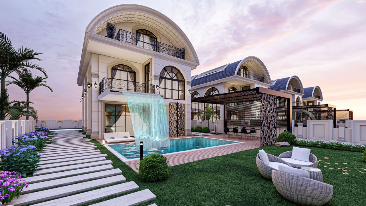 Villa in Alanya, Türkei, 315 m2 - Foto 1