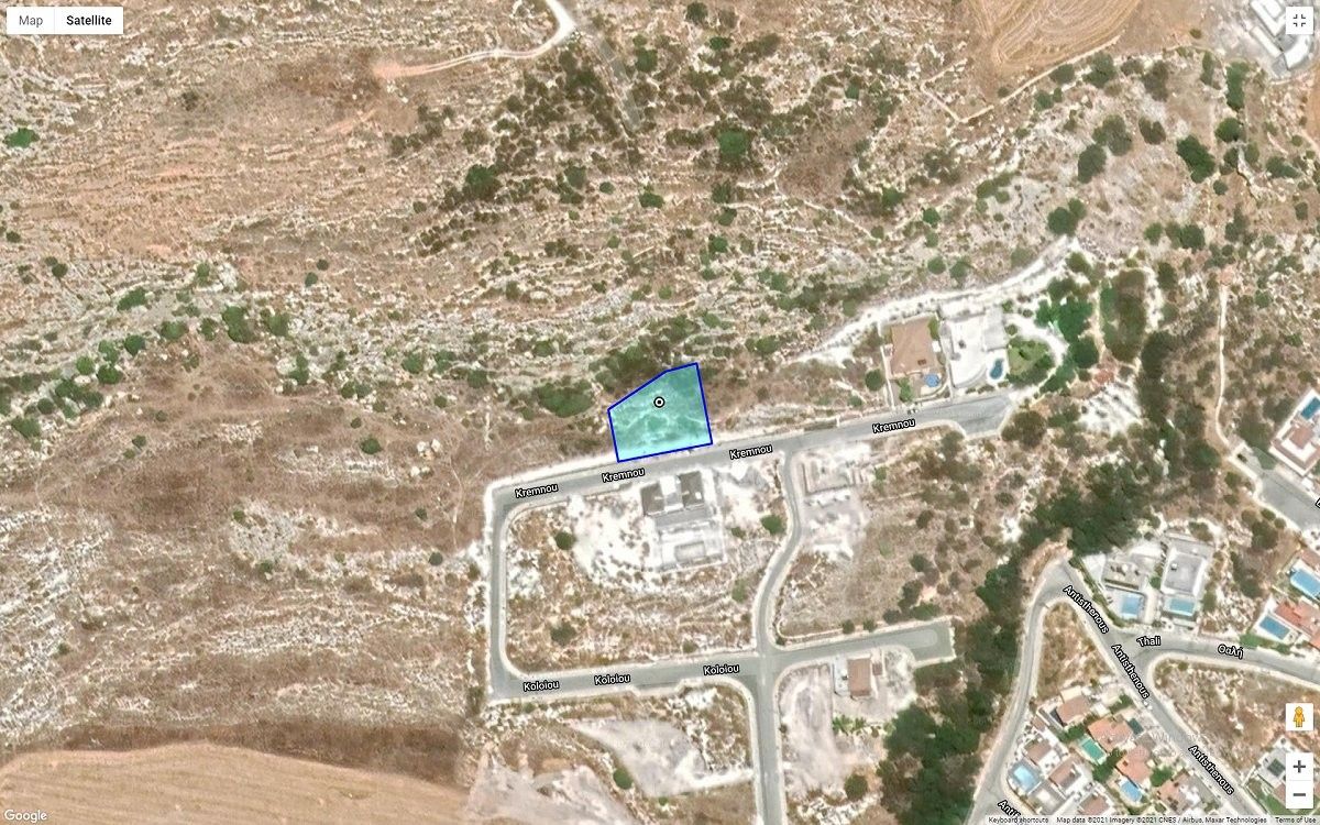 Grundstück in Paphos, Zypern, 861 m2 - Foto 1