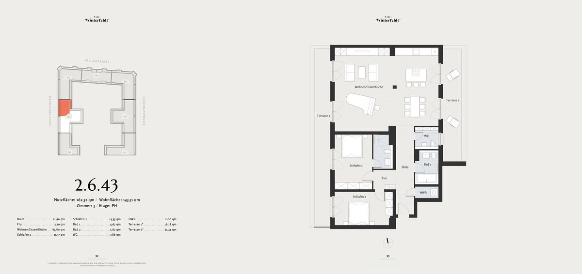 Flat in Berlin, Germany, 143.51 sq.m - picture 1