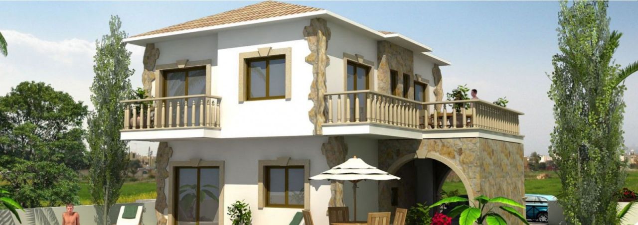 Maison urbaine à Protaras, Chypre, 87 m2 - image 1