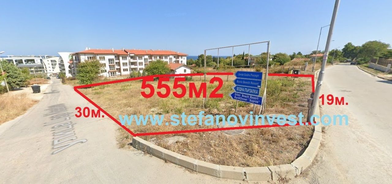 Land in Byala, Bulgaria, 555 sq.m - picture 1