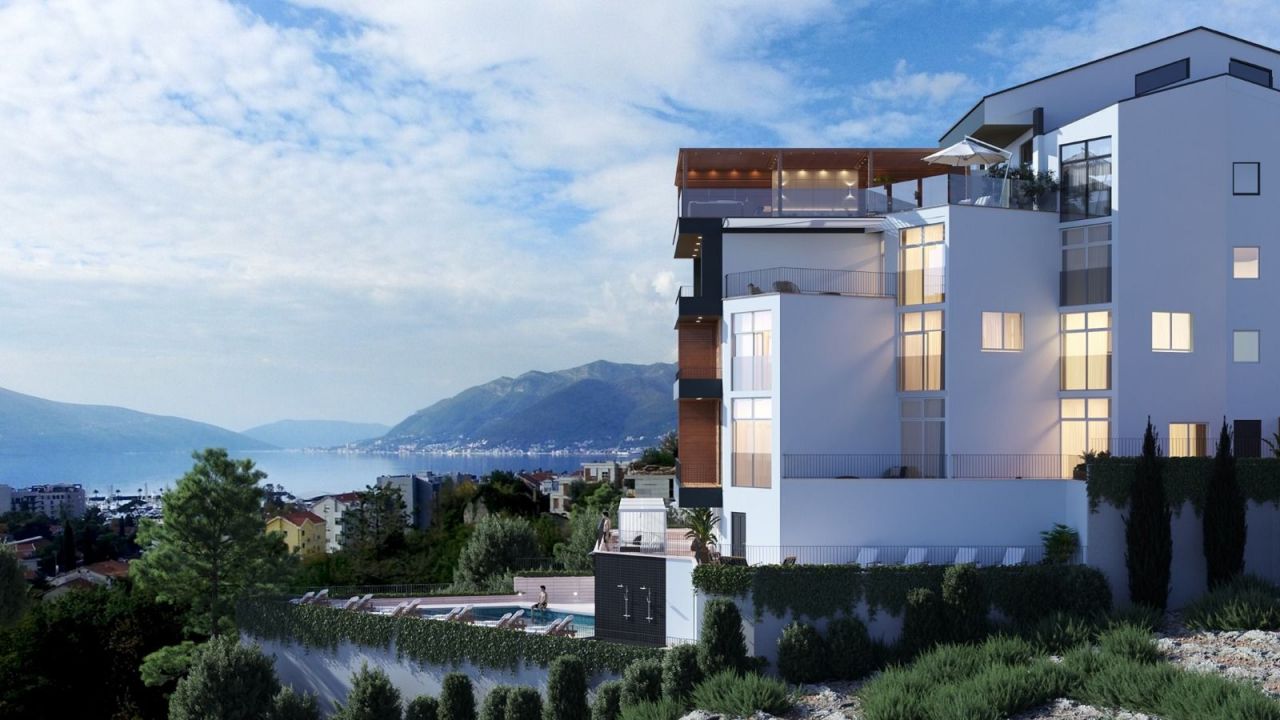 Penthouse in Tivat, Montenegro, 138 m2 - Foto 1