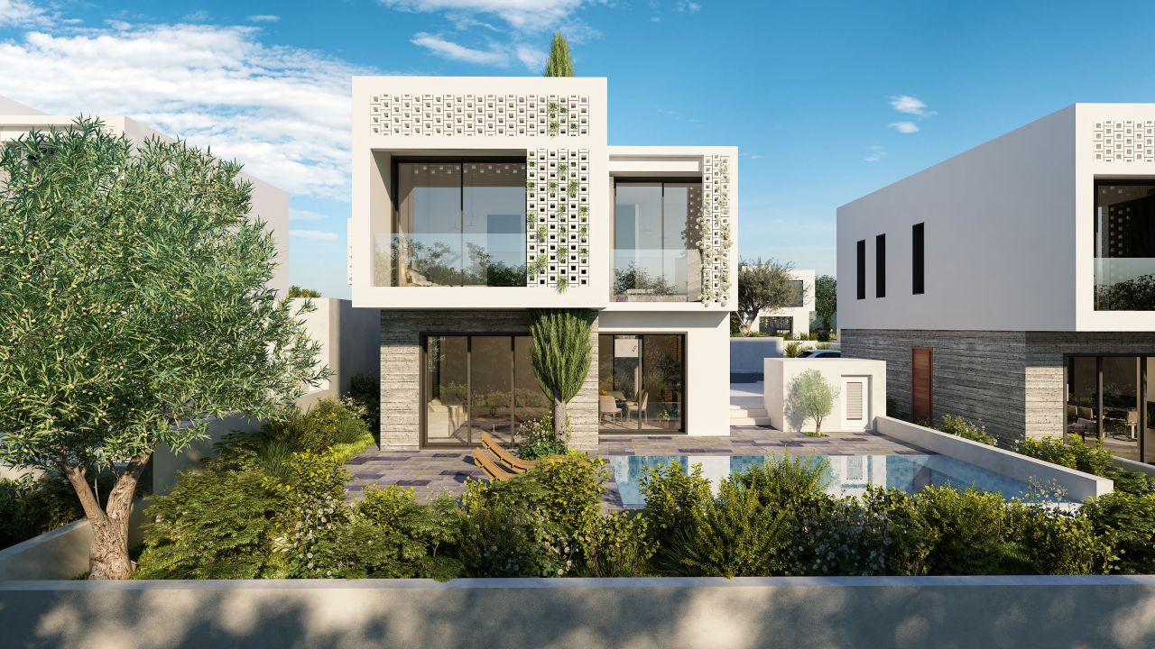 Villa in Paphos, Cyprus, 126.07 sq.m - picture 1