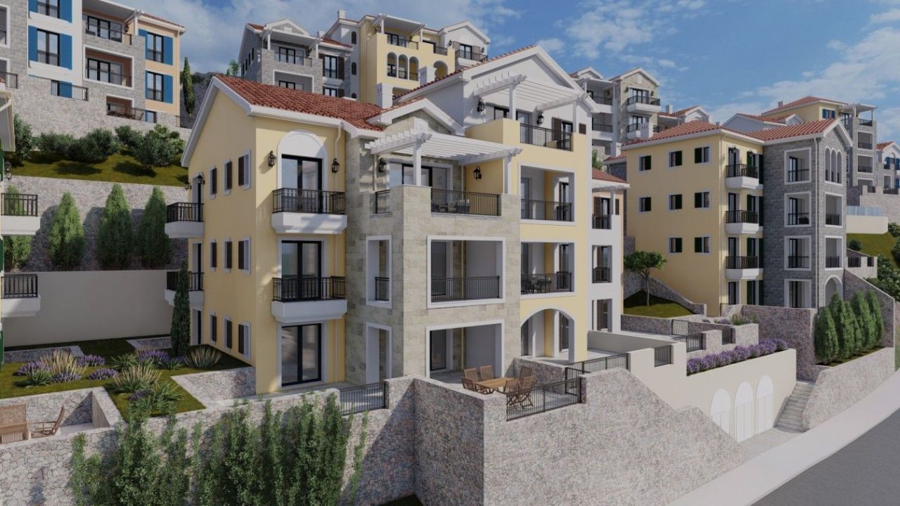 Apartment in Halbinsel Luštica, Montenegro, 110.41 m2 - Foto 1