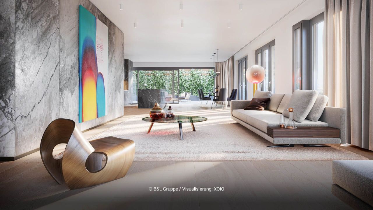 Penthouse in Frankfurt-am-Main, Germany, 93.87 sq.m - picture 1