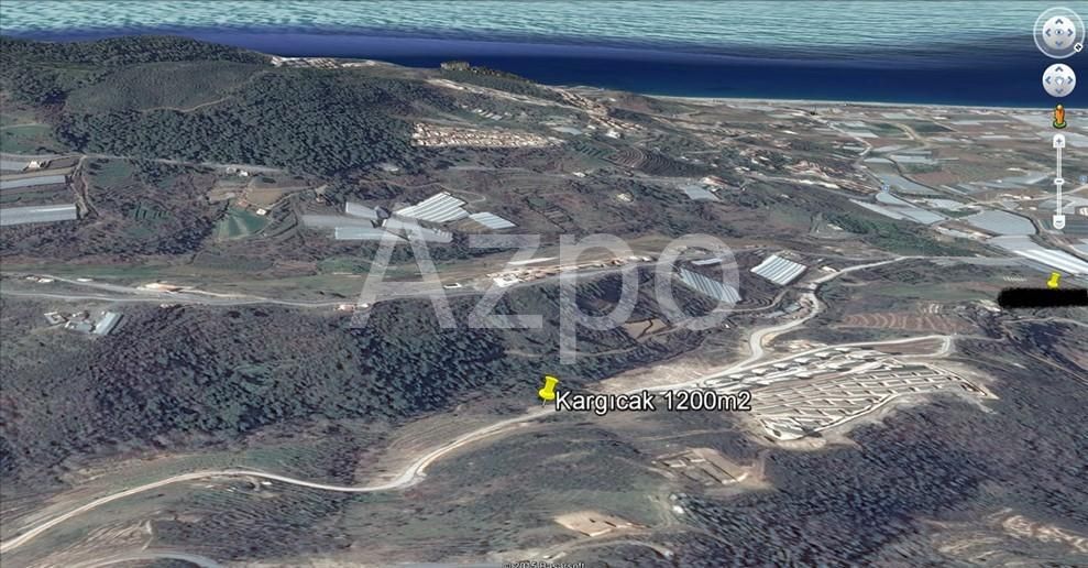 Terrain à Alanya, Turquie, 1 219 m2 - image 1