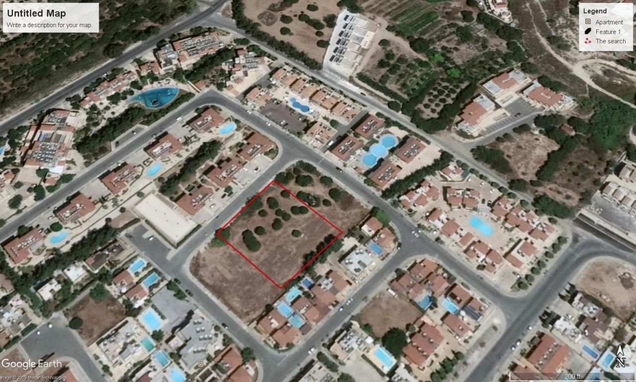 Terreno en Pafos, Chipre, 2 629 m2 - imagen 1