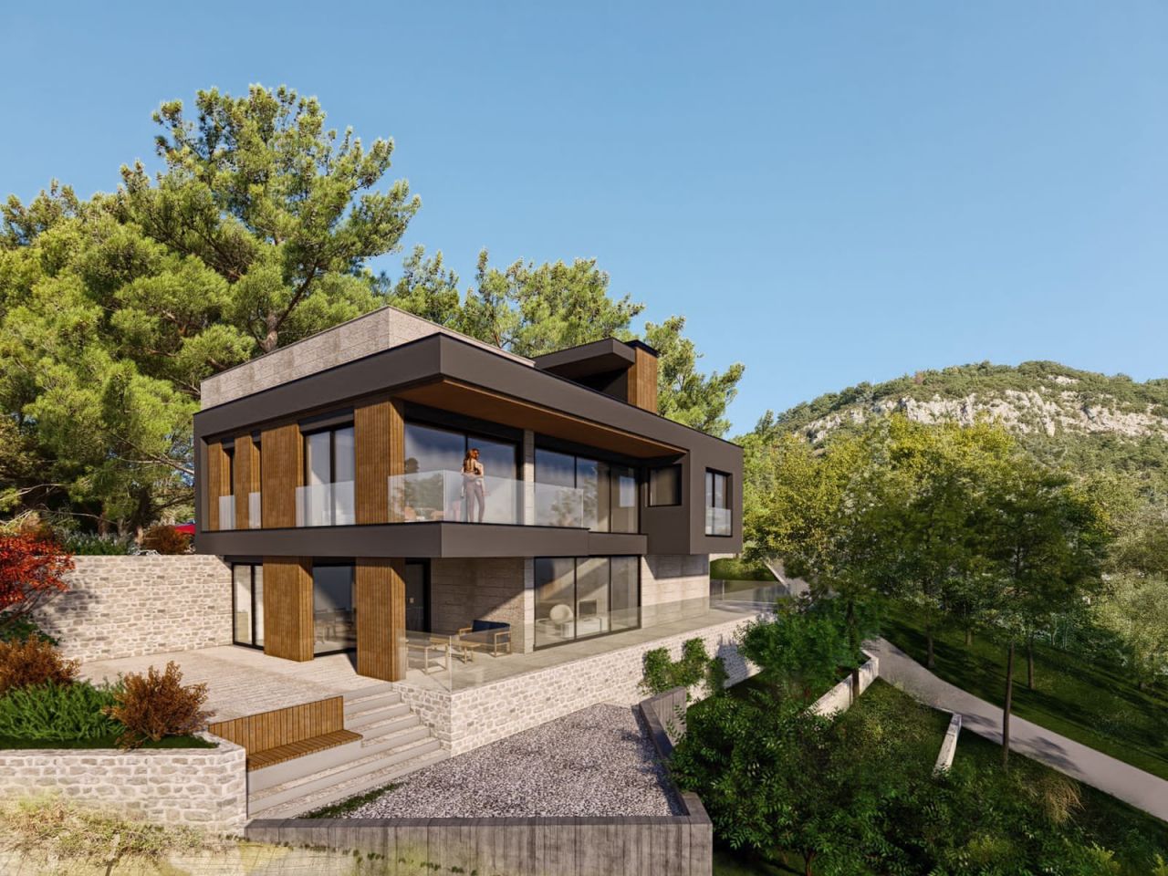 Villa in Kavac, Montenegro, 480 sq.m - picture 1