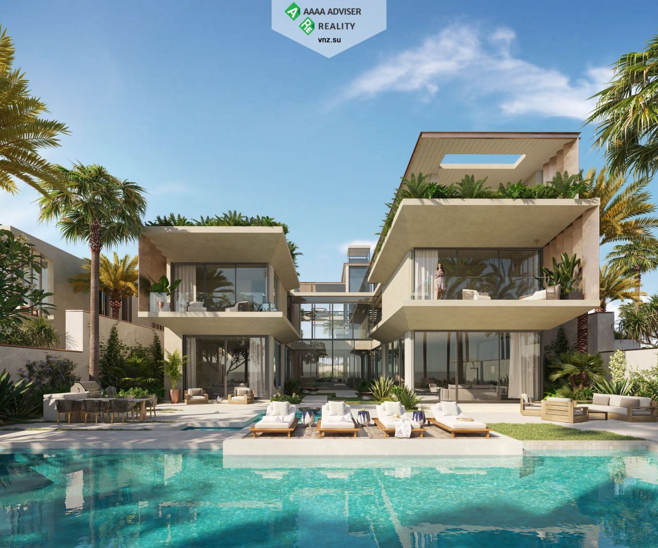 Villa en Dubái, EAU, 1 486 m2 - imagen 1