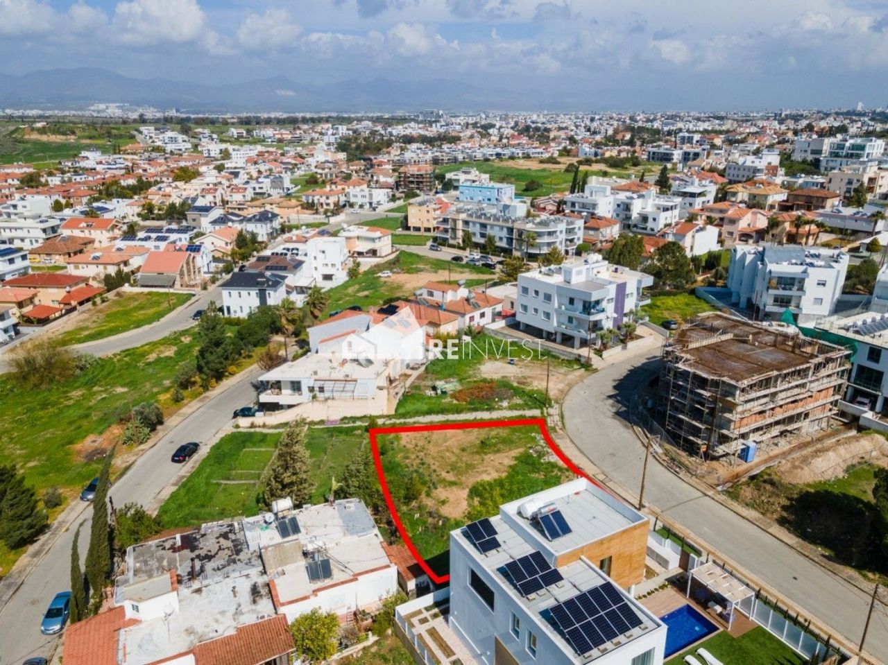Land in Nicosia, Cyprus, 614 sq.m - picture 1