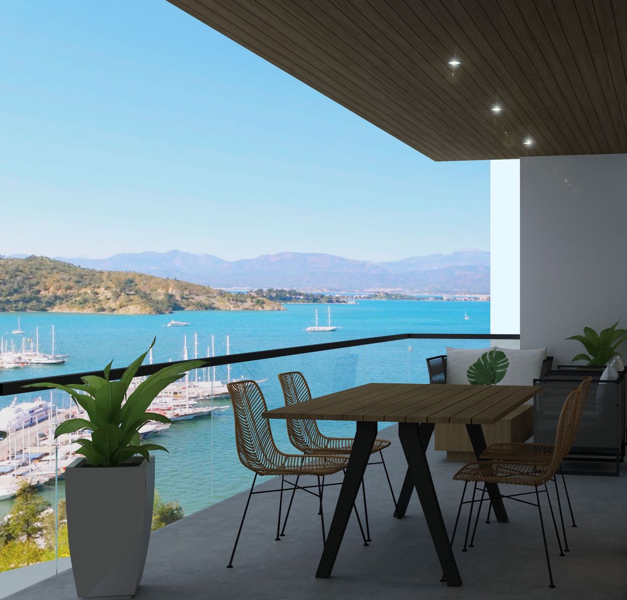 Apartment in Fethiye, Turkey, 125 sq.m - picture 1