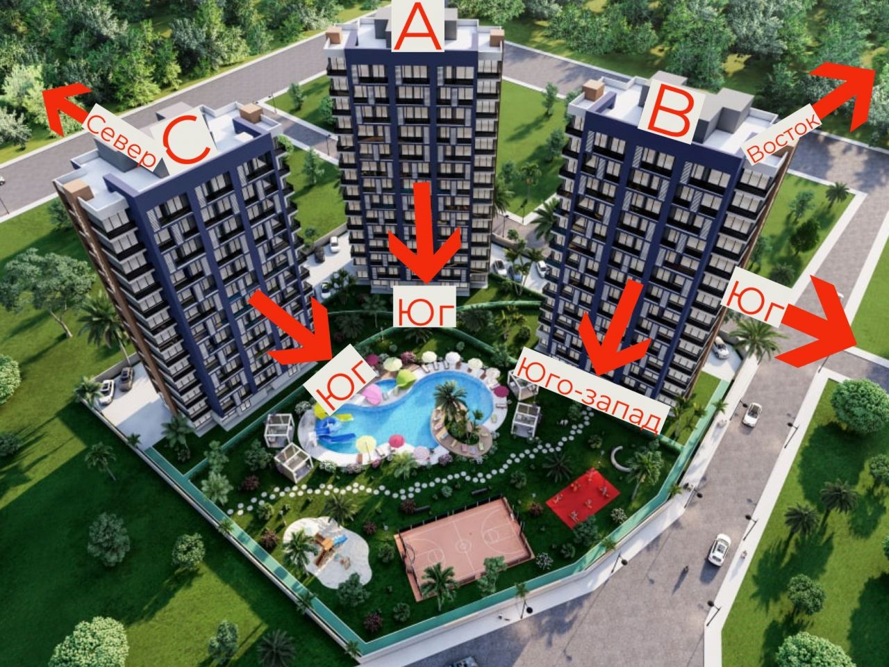 Apartment in Mersin, Turkey, 40 sq.m - picture 1