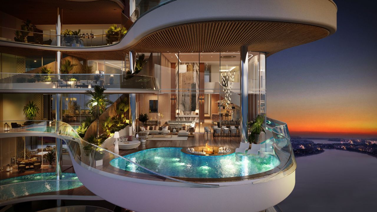 Penthouse in Dubai, UAE, 738 sq.m - picture 1