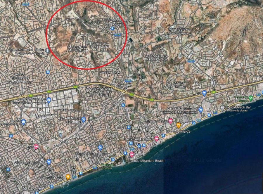 Terrain à Limassol, Chypre, 965 m2 - image 1