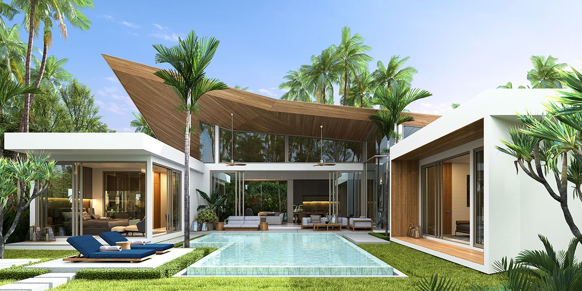 Villa sur l'île de Phuket, Thaïlande, 397 m2 - image 1