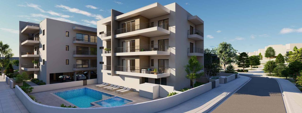 Wohnung in Paphos, Zypern, 105 m2 - Foto 1