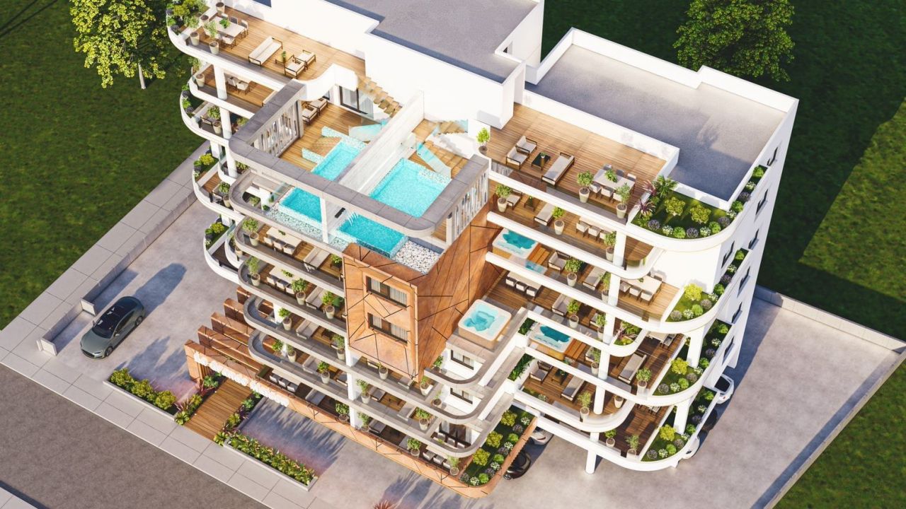 Apartment in Larnaca, Cyprus, 65 sq.m - picture 1