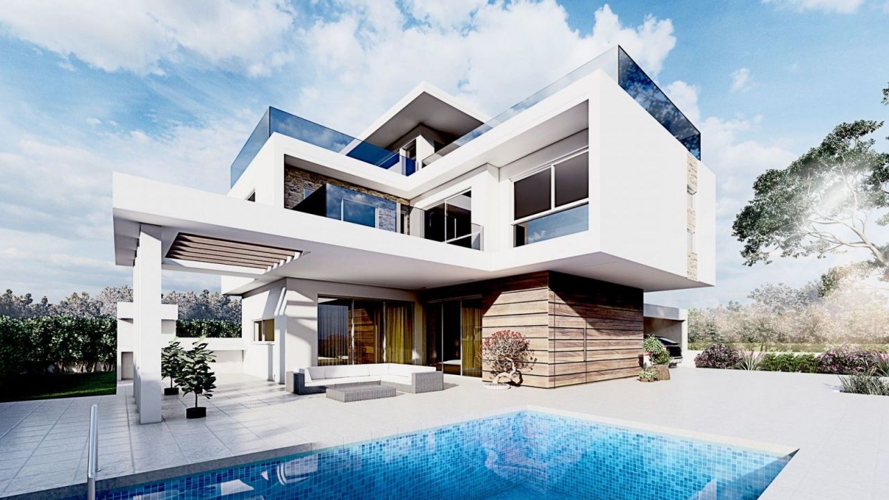 Villa en Lárnaca, Chipre, 250 m2 - imagen 1