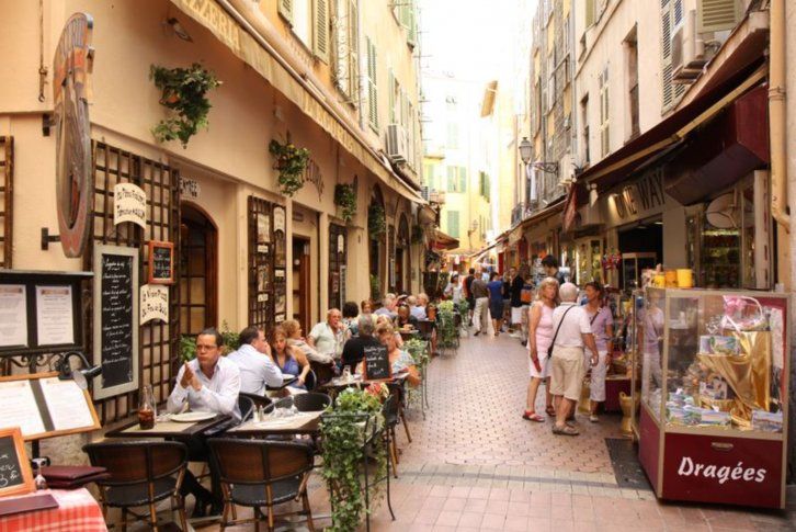 Café, Restaurant in Nizza, Frankreich, 143 m2 - Foto 1