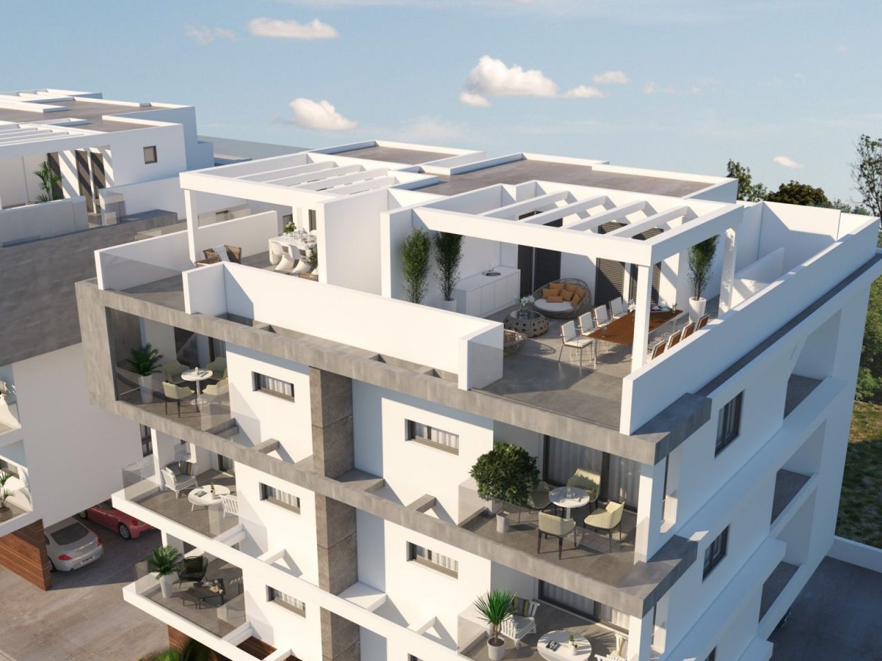 Penthouse à Larnaca, Chypre, 104 m2 - image 1