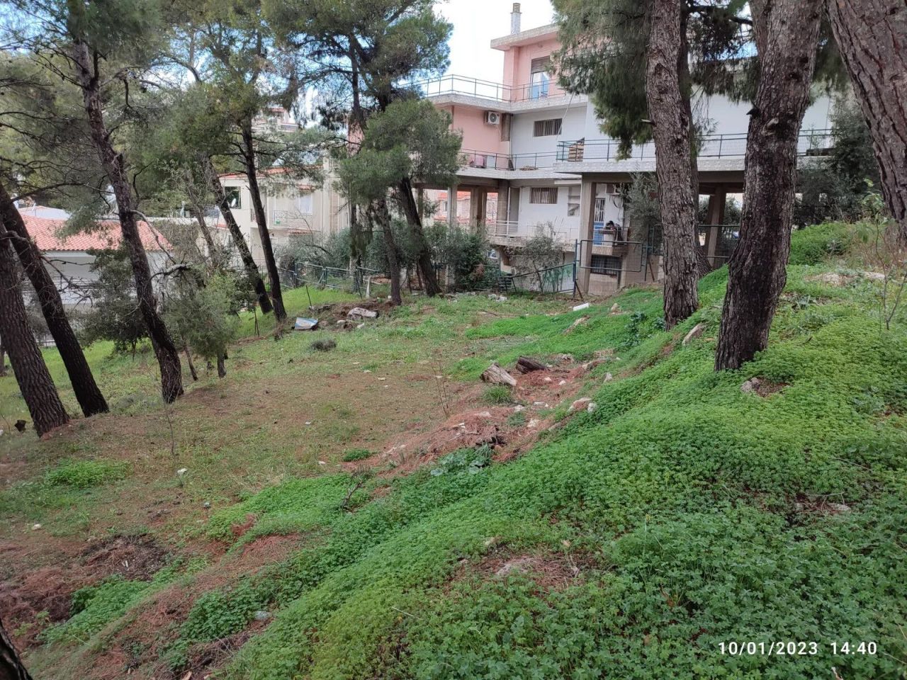 Grundstück in Agios Stefanos, Griechenland, 410 m2 - Foto 1