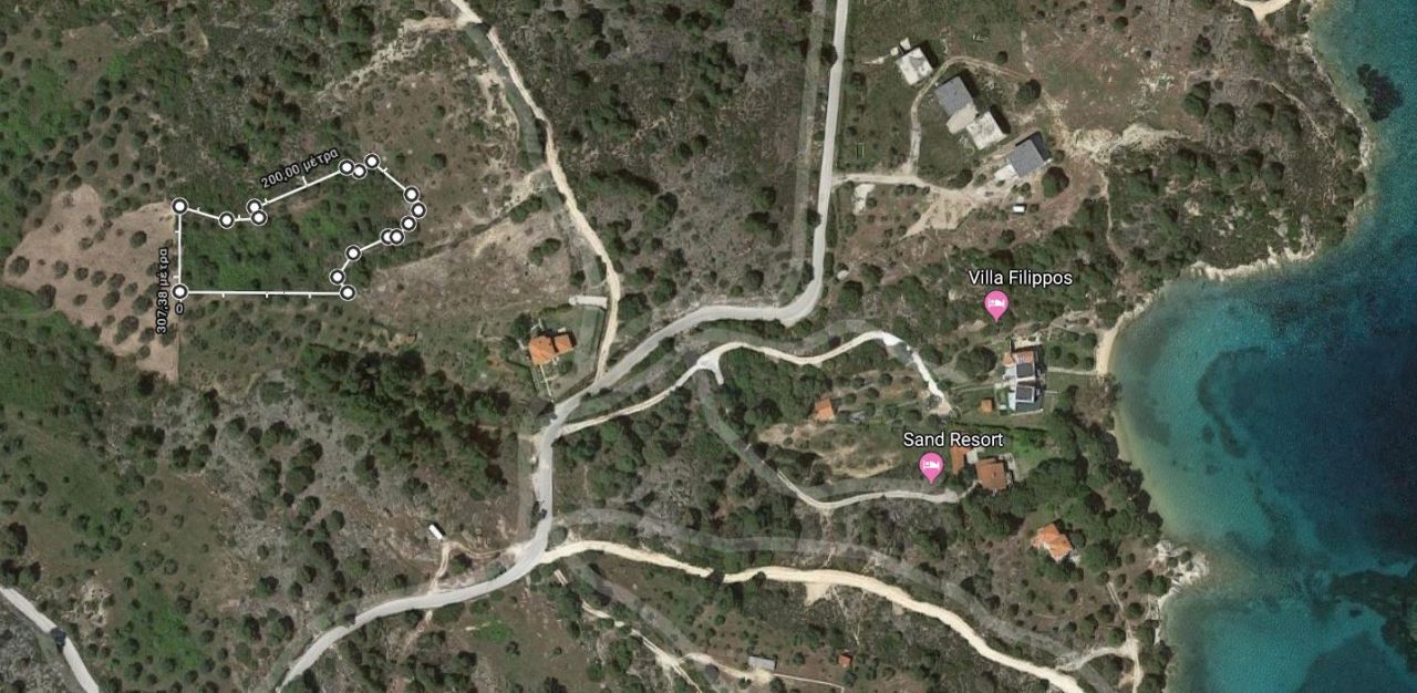 Grundstück in Sithonia, Griechenland, 4 078 m2 - Foto 1